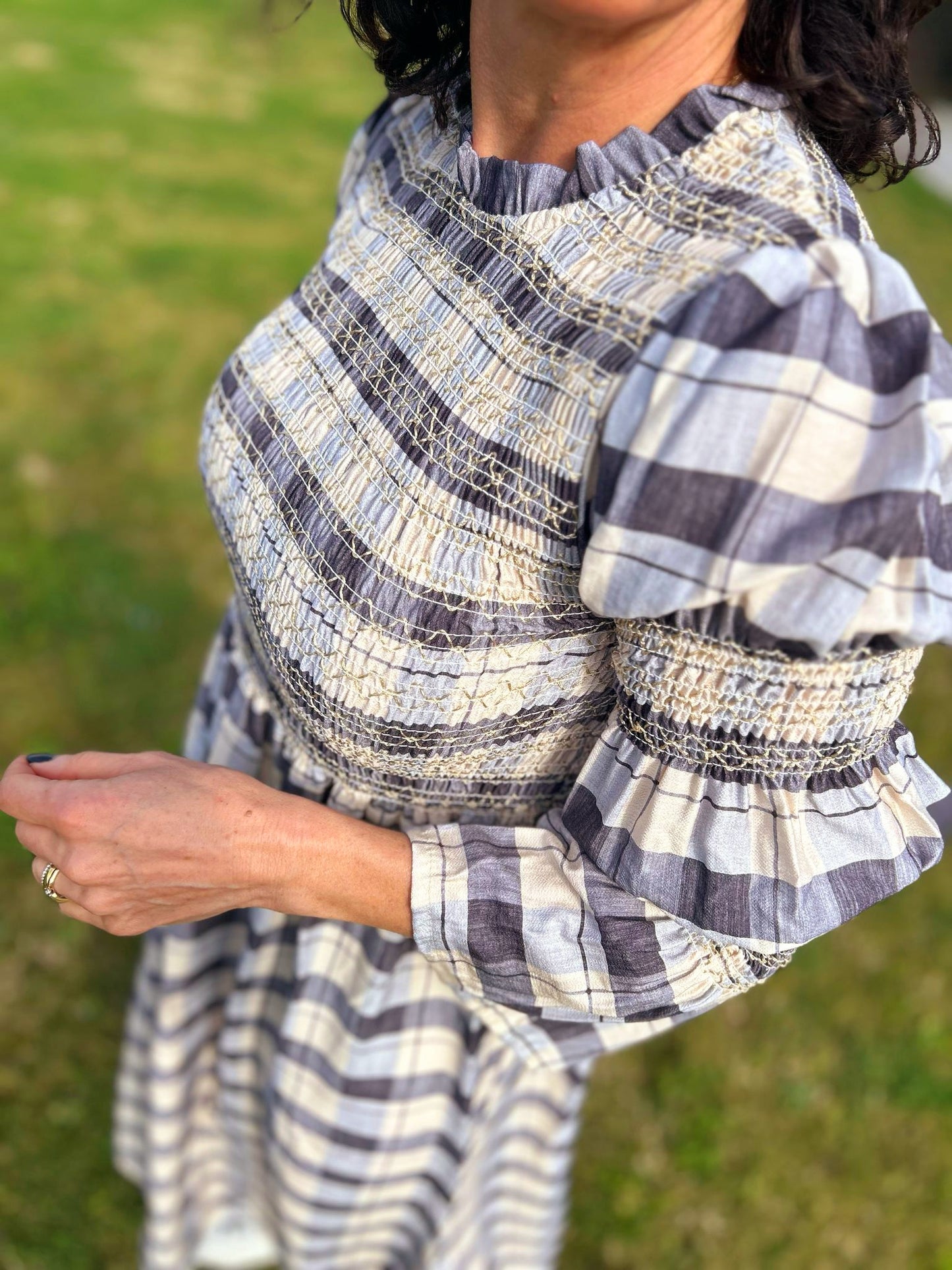 Plaid Dress
