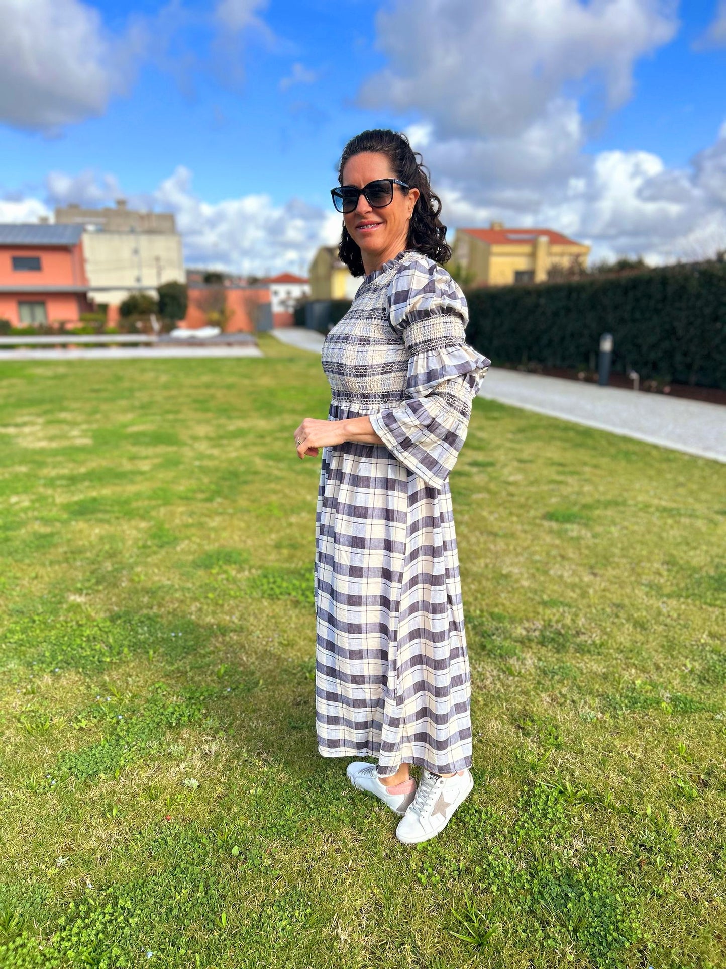 Plaid Dress