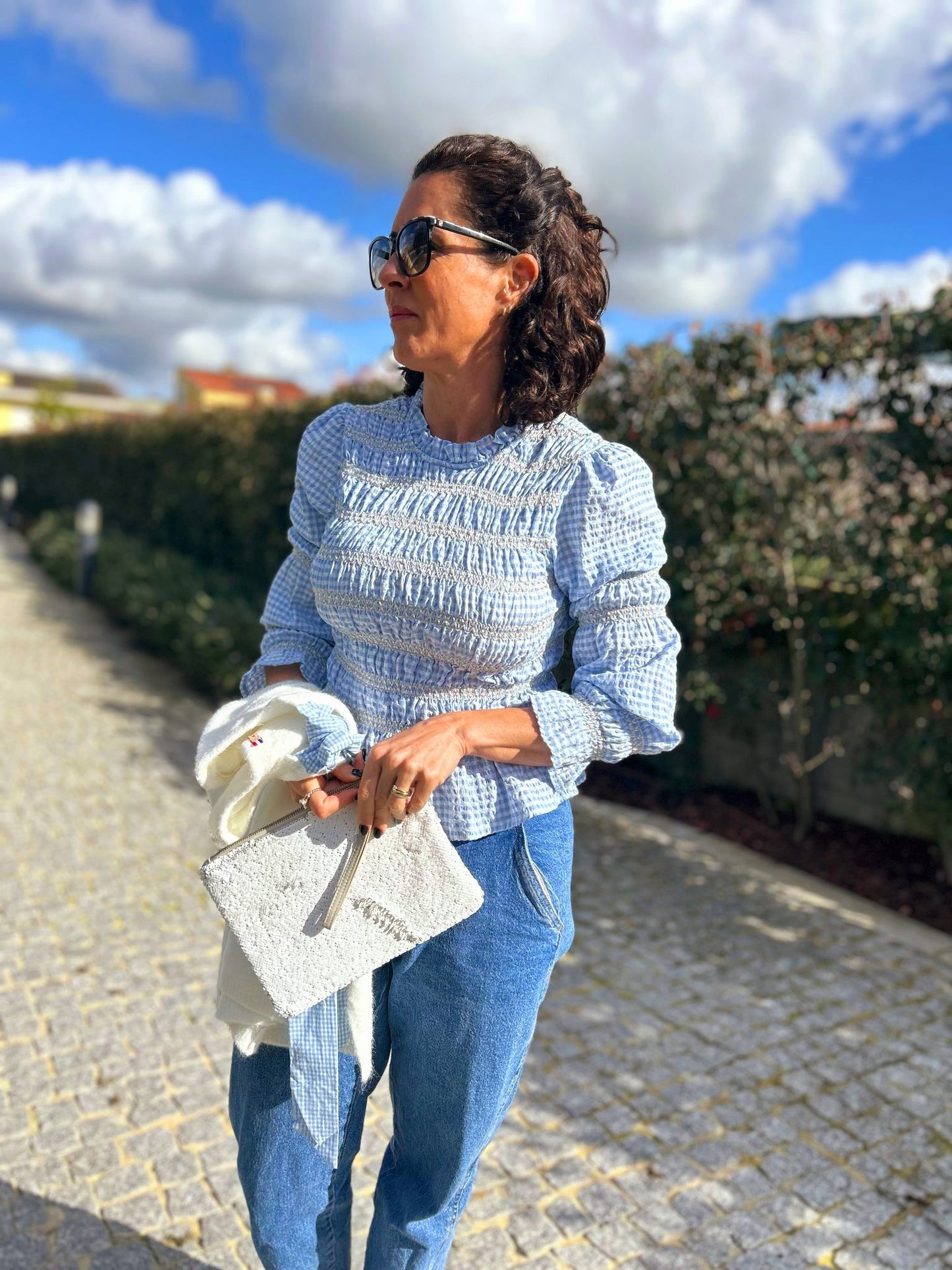 Blusa Celeste