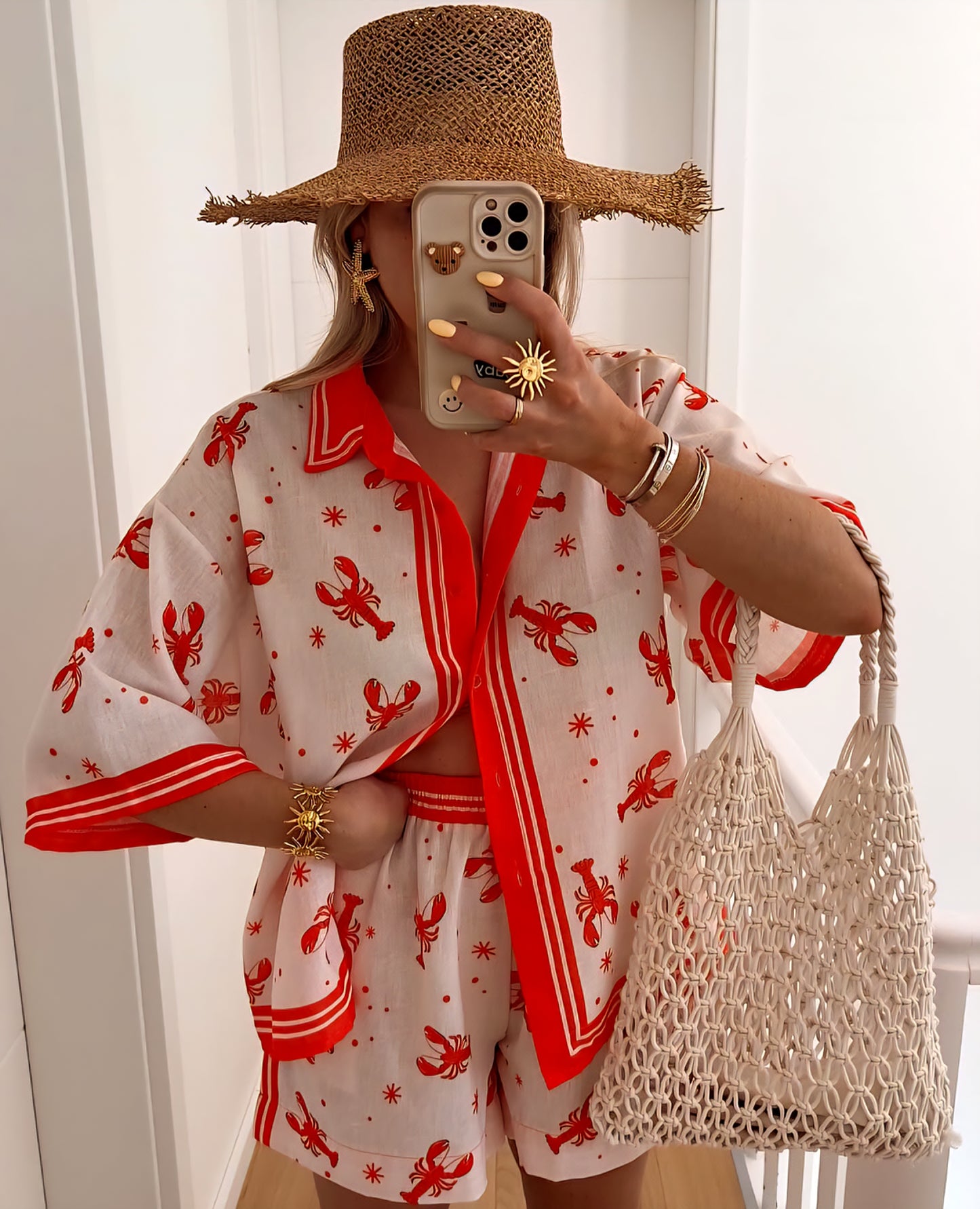 Conjunto Lagosta Red