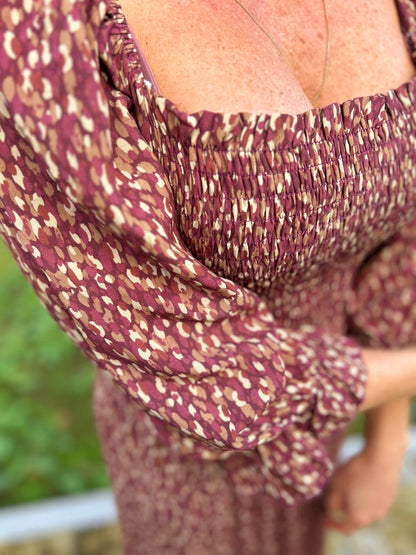 Vestido Beringela