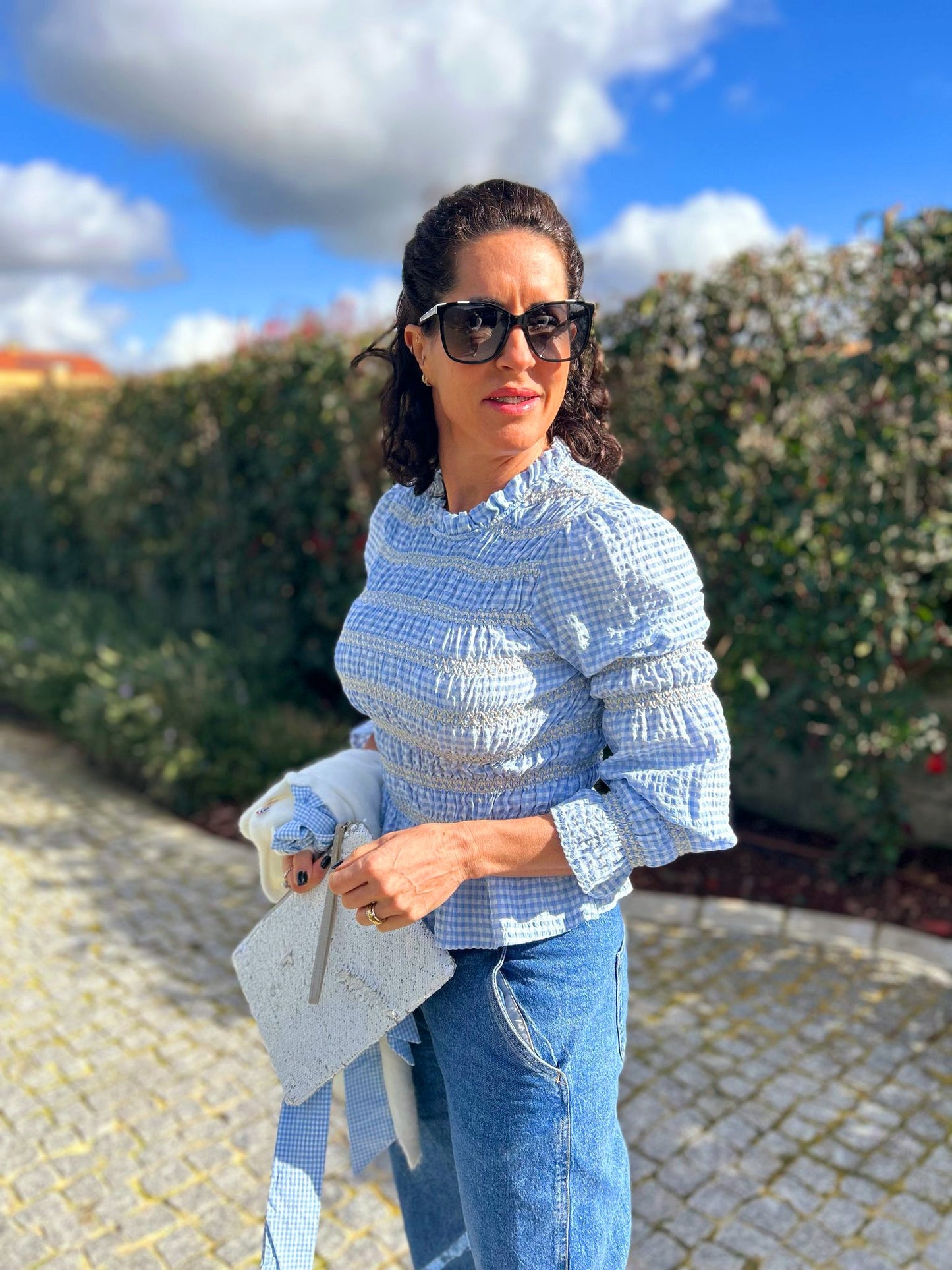 Blusa Celeste