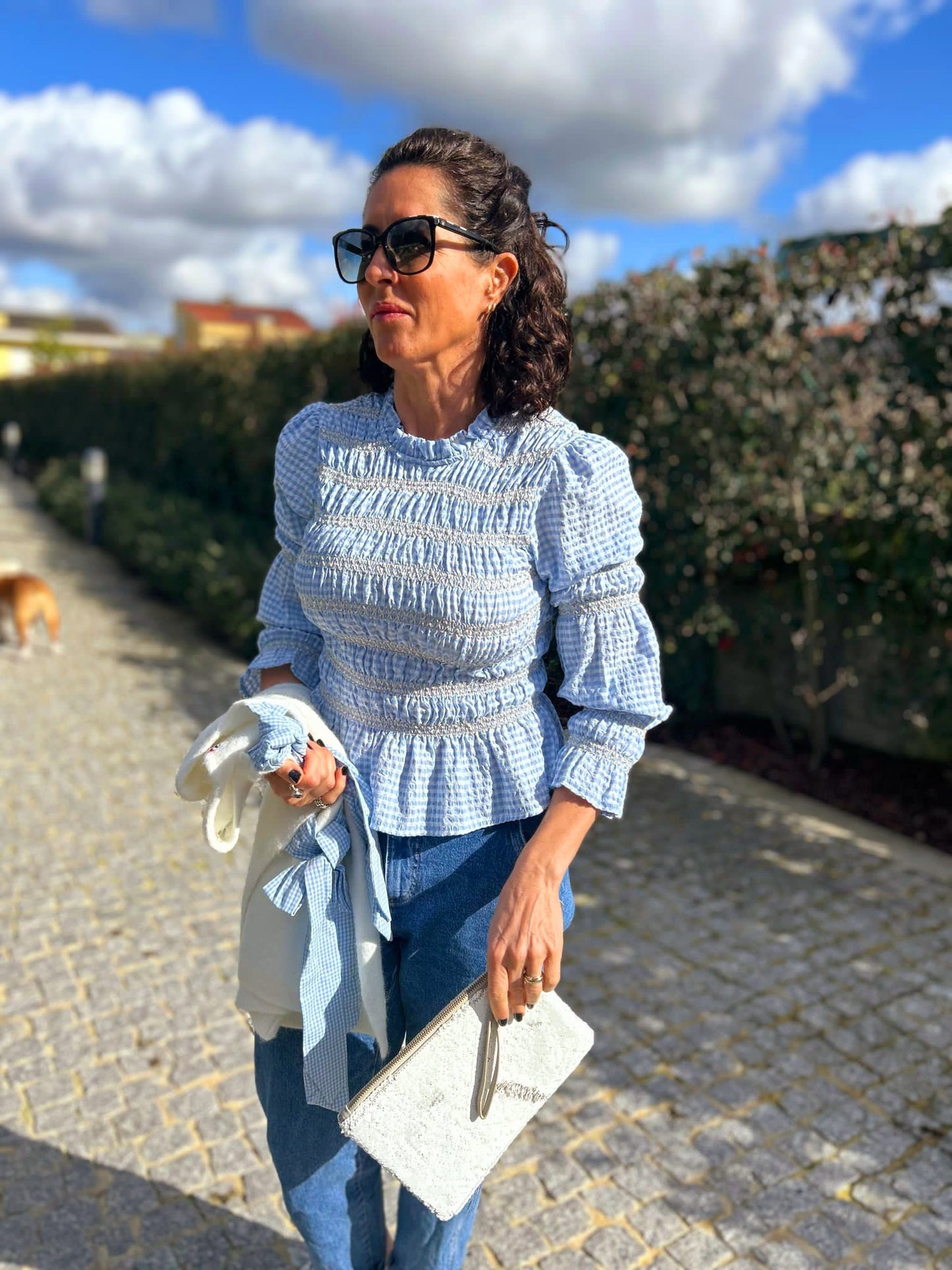 Blusa Celeste